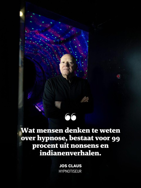 Jos Claus, van showhypnotiseur tot mantelzorger: ‚Kan niet, bestaat niet‘.